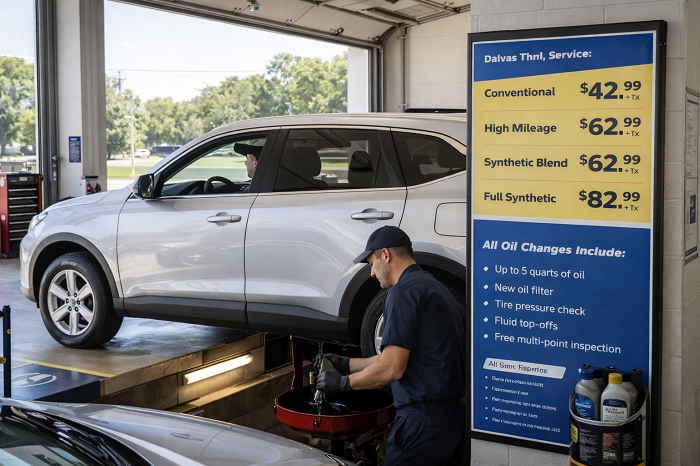 Cheapest oil change near me