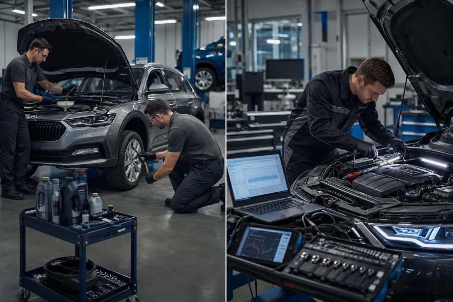 Auto Service vs Auto Repair