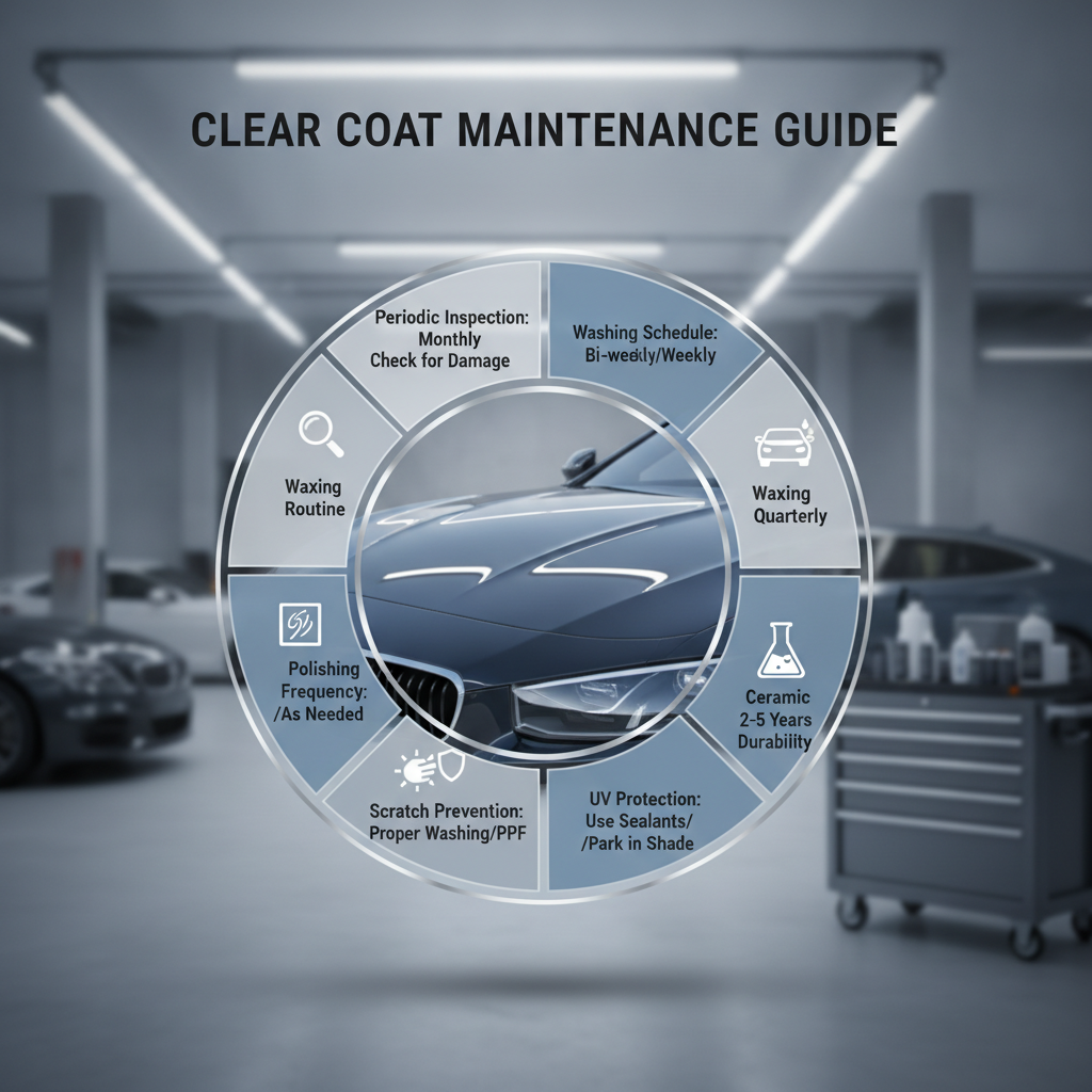 Clear Coating in Auto Repair